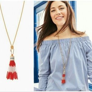 Stella & Dot Brio Tassel Necklace